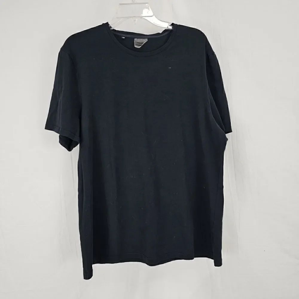 Gymshark Men Black Short Sleeve Performance T Shirt 2XL